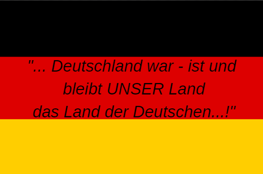 Das deutsche Volk wird von allen Seiten bekämpft!