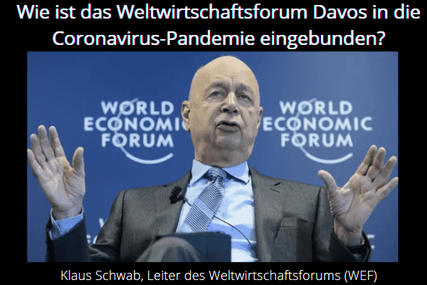 Das WeltWirtschaftsForum und die Pandemie