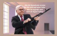 Der deutsche Bundespräsident auf dem Feldherrnhügel