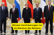 François Hollande bestätigt, dass die Minsker Vereinbarungen nur ein Manöver des Westens waren