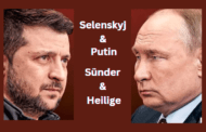 Putin und Zelensky: Sünder und Heilige, die in unser historisches Narrativ passen