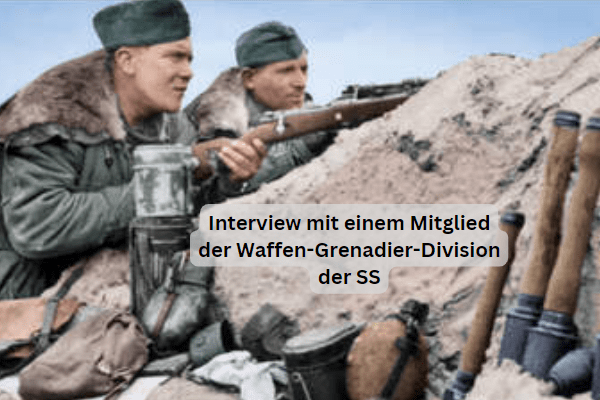 Interview mit Harald Nugiseks, ehemaliger Angehöriger der 20. Waffen-Grenadier-Division der SS und Ritterkreuzträger