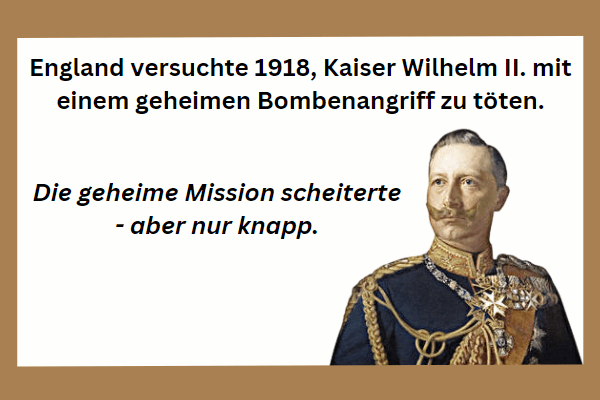 Attentat auf Kaiser Wilhelm II.
