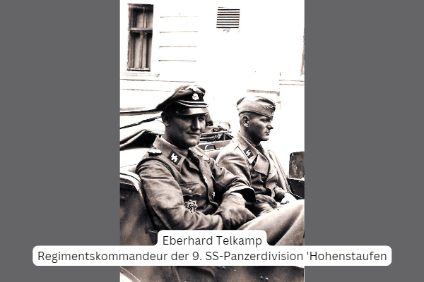 Interview mit Eberhard Telkamp, Träger des Ritterkreuzes und Regimentskommandeur der 9. SS-Panzerdivision 'Hohenstaufen'