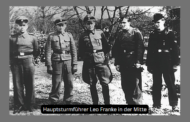 Interview mit dem Träger des Deutschen Kreuzes in Gold, Leo Franke, SS-Hauptscharführer der 10. SS-Panzerdivision 'Frundsberg'.