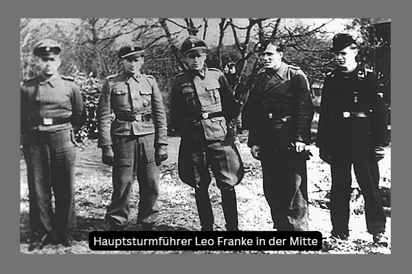 Interview mit dem Träger des Deutschen Kreuzes in Gold, Leo Franke, SS-Hauptscharführer der 10. SS-Panzerdivision 'Frundsberg'.